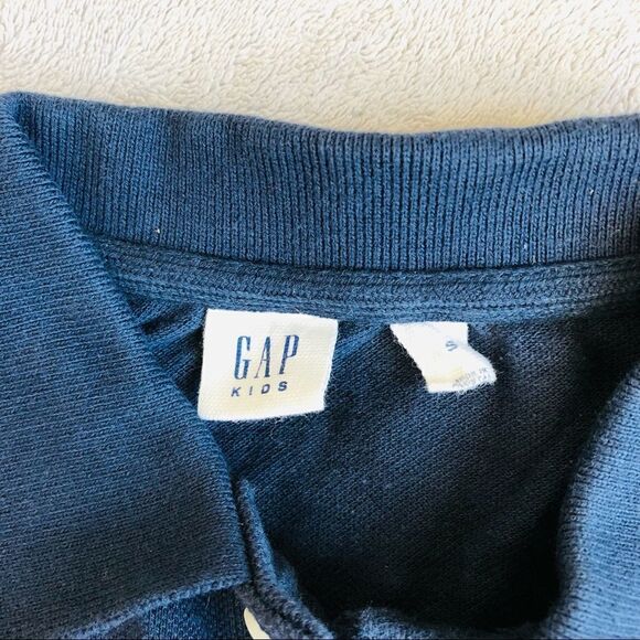 Gap Kids Long sleeved Pique Polo Shirt - Picture 2 of 6